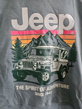Jeep Juniors 'Spirit of Adventure' Graphic Sweater